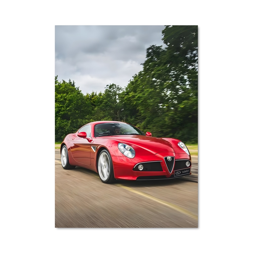 Poster Alfa sur la Route